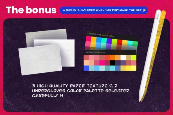 MANGA light brush set for procreate - Image 5